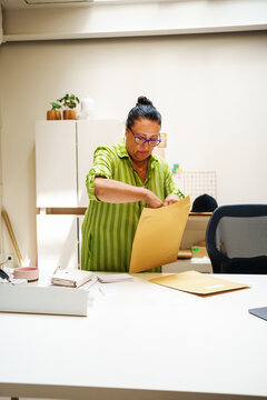 business woman at office 
