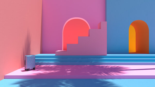 Colorful  Exterior Building