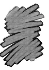 Bold black grey pencil alcohol inks doodle watercolour hand drawn illustration shapes abstract high quality line contour strokes stamp curve white isolated