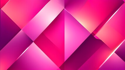 Fototapeta premium Modern geometric pink abstract colorful background