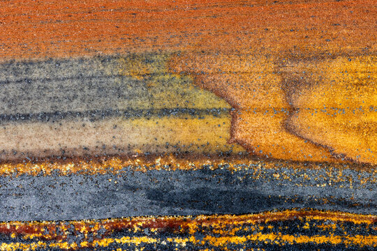Banded Iron Mineral Patterns  