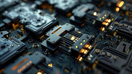 Obraz premium Crypto And Bitcoin Self Custody Cold Storage Or Hardware Wallet For Digital Assets Personal Keys And Spot Etf Funds Digital Finance Concept As Wide Banner, Code And Keys Used Are Generic Ones