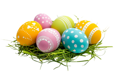 Adorable Easter Egg Hunt Game Board for Family Fun Isolated on Transparent Background PNG.