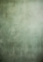 Fototapeta na wymiar Abstract sage green blurred background for portrait. Portrait backdrop for studio. Empty wall.