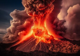 Awe-inspiring volcanic eruptions