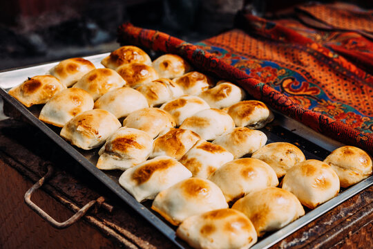 Mutton baked buns