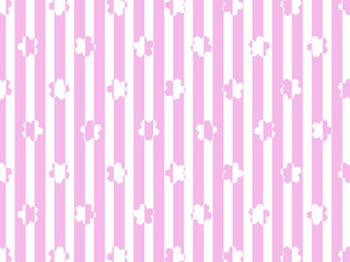桜ストライプ背景B：桜色