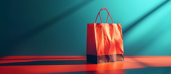 Vibrant Handbags Against Colorful Backgrounds, To convey the trendy and stylish nature of modern retail therapy and consumer culture - obrazy, fototapety, plakaty