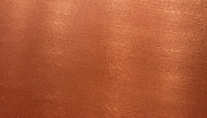Shiny copper texture background. ฺBrass metal red-brown surface pattern. top view.