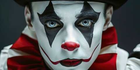 A clown is a mime who can't shut up