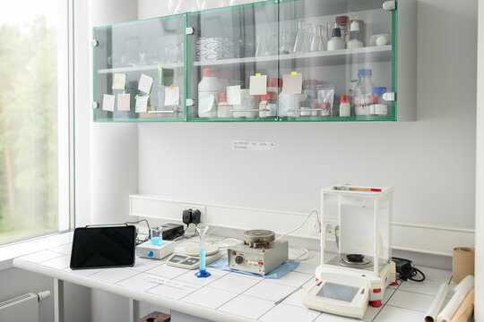 Workspace In Laboratory