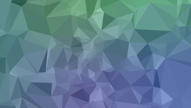 Energetic Spirals and Vibrant Patterns: Mesmeric Low Poly Triangle Motion Extravaganza