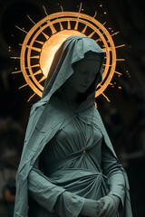 Stylize Virgin Mary