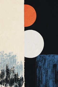 abstract painting for decoration