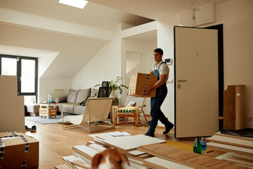 Bringing in moving items