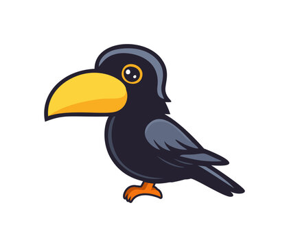 cute crow with good quality and design