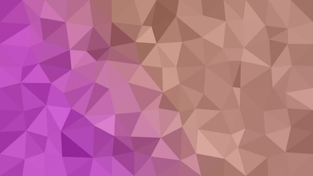 Abstract Grid Dance: Dynamic Triangles with Random Offsets and Vibrant Colors