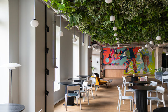 Modern Minimalistic Restaurant Space