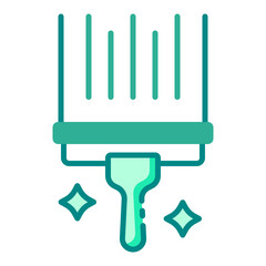 Squeegee wiper icon