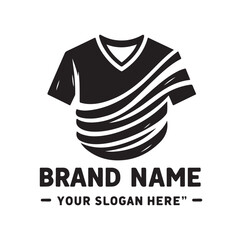 clothing t shirt company logo vector