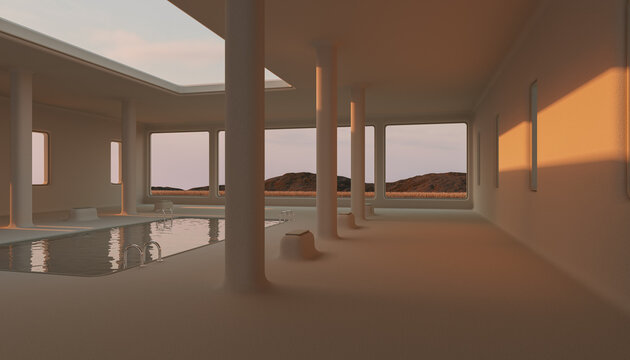 Minimalist relaxation space