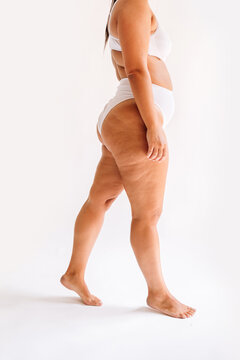 Woman in White Underwear 