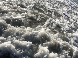Vagues agitées