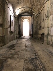 Couloir du château au raz du sol