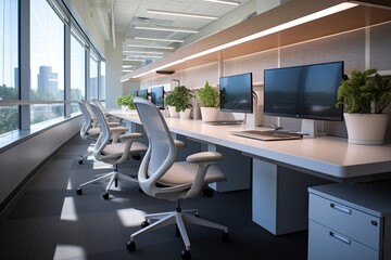 Adjustable Ergonomic Bliss: Silicon Valley's Ultra-Modern Office Designs