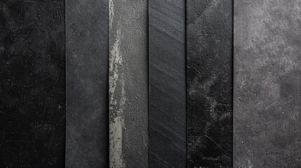 Textured paper in black and grey shades for artistic backgrounds