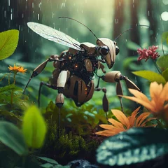 Foto op Aluminium robot insecto © Roberto