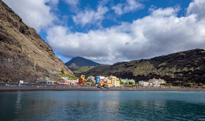 Obraz premium Puerto Tazacorte, Island La Palma, Canary Islands, Spain, Europe.