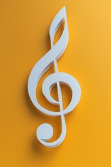 Obraz premium Music background for a postcard. Generative AI