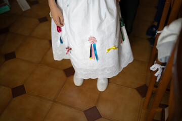 Detail traditional dress