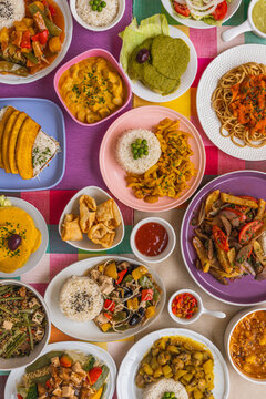 Vegan Peruvian food 