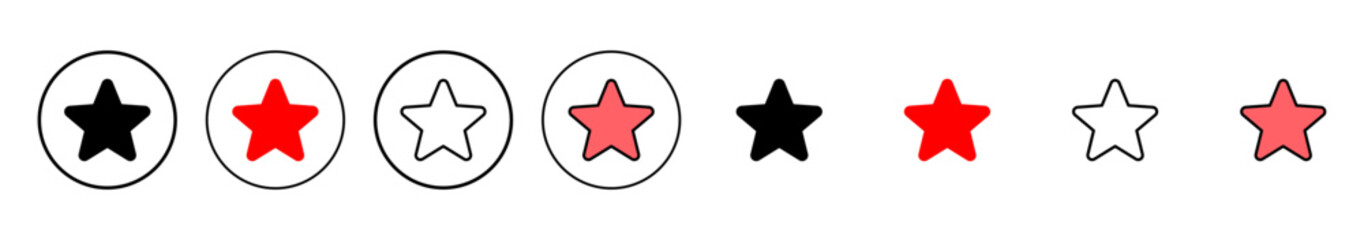Star Icon vector illustration. rating sign and symbol. favourite star icon