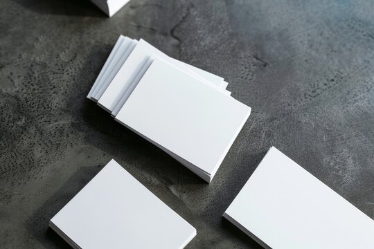 white business cards mockup, Business card isolated on white