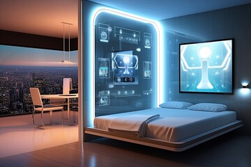 Smart Mirror Revolution: Cutting-Edge Personalized High-Tech Bedroom Concepts