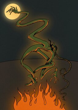 Dancing in the moonlight