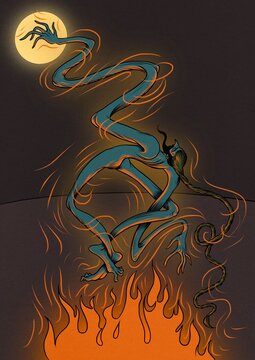 Dancing in the moonlight