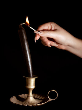 Lighting a Black Candle 