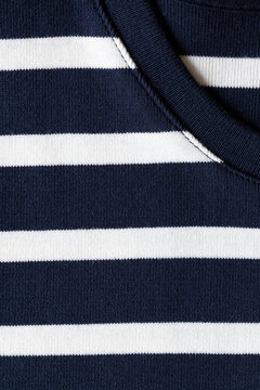Detail of t shirt fabric clothing