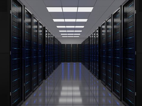 Server data center room