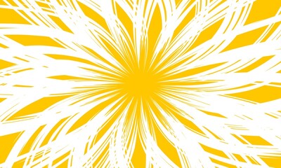 Fototapeta na wymiar abstract background Yellow and white pattern of stage curtain effect. Cartoon