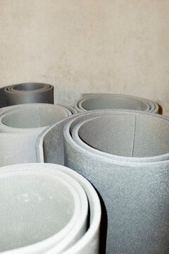 Grey pipes / rolls with raw direct hard flash