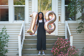 Teenage turned eighteen