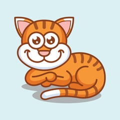 Cartoon Farm barn domestic animal for education kids children vector design art