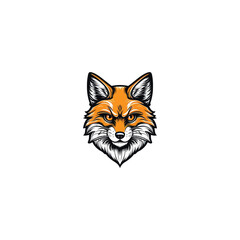 Mascot logo white background Vector design