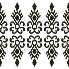 Flower Pattern Ethnic Geometric native tribal boho motif aztec textile fabric carpet mandalas African