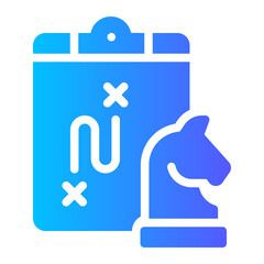 tactics gradient icon